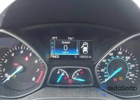 2014 Ford Escape Titanium z USA, uszkodzony, nr VIN 1FMCU9J93EUD97735